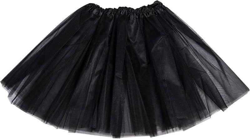 Vonokee Women's Tutu Skirt 50s/80s Vintage Ballet Dance Skirts for Cosplay Party,Neon Tutu Costume Skirts for St Patricks/Halloween - Image 1